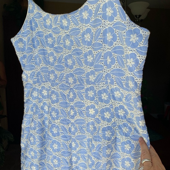 Eyelet jumpsuit sz M - Picture 4 of 7